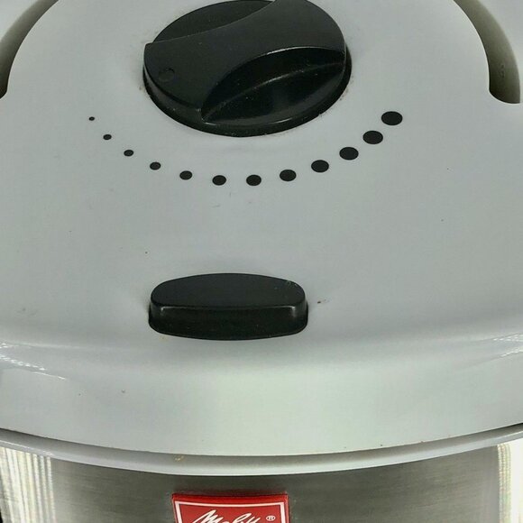 Melitta Aroma Enhance Drip Coffee Maker | Glass Carafe, 10 Cup Capacity, White - Picture 3 of 4